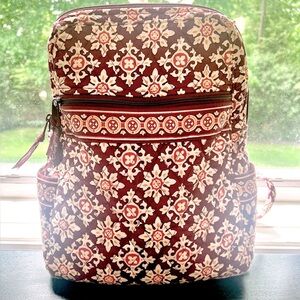 Vintage-Retired Medallion Pattern Vera Bradley Backpack, EUC 🎒
